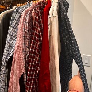 Brand new express shirts with tags - value 60-70 each. Each shirt 30 each.